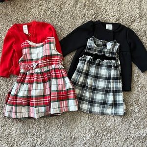 Baby Winter Dress BUNDLE Size 9 months